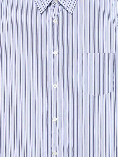 Comme Comme Cotton Shirt In Blue