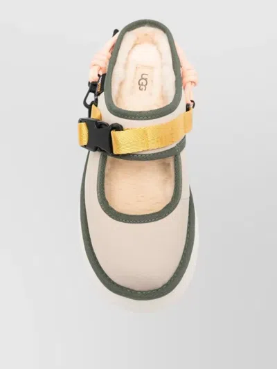 Ugg Mini Gorpcore Mary Jane Shoes With Adjustable Strap In Multi