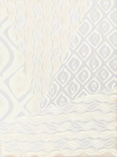 Max Mara Abstract Pattern Lightweight Square Scarf In Multi