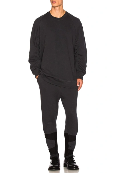 Shop Ann Demeulemeester Sweatshirt In Black.  In Off Black