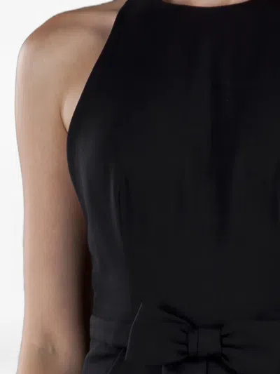Dsquared2 Bow-embellished Mini Dress In Black