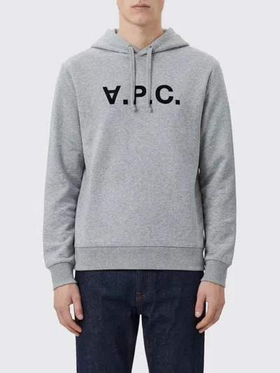 卫衣 A. P.C. 男士 颜色 灰色