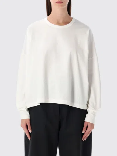 Studio Nicholson Loop Oversized Mercerized Cotton Jersey Tee In White