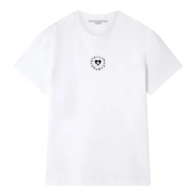 Stella Mccartney Stella Mc Cartney T Shirt With Logo In White