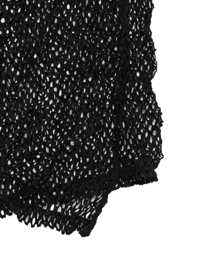 Comme Comme Top Blacks And Greys In Black