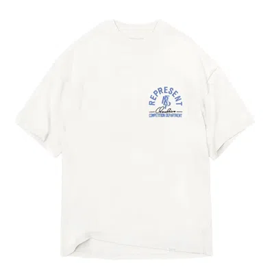 Represent Competition Department T-shirt In White