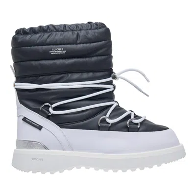 Fumito Ganryu Logo-detailing Padded Boots In Multi