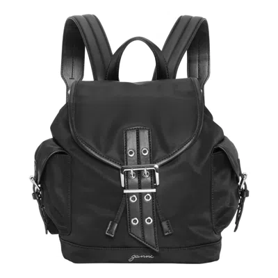 Ganni Women Bucky Recycled Nylon Backpack