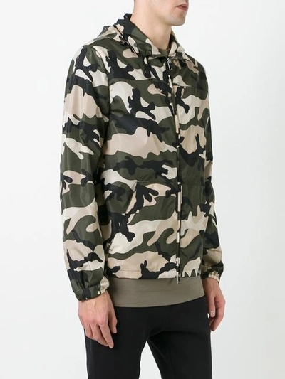 Shop Valentino Camouflage Jacket