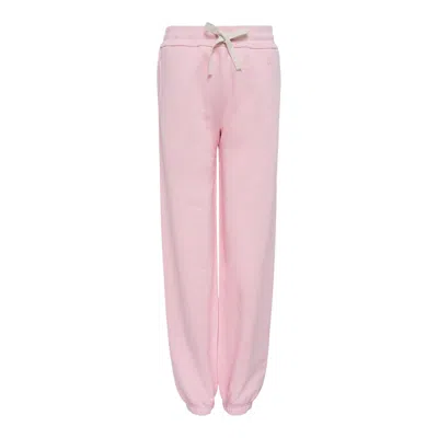 Jil Sander Drawstring Track Pants In Pink