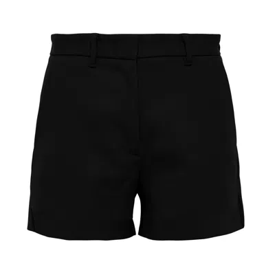 Msgm Bermuda Shorts In Black