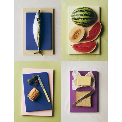 Hay Cobalt Blue Slice Chopping Board In Blue