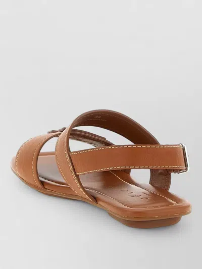 Hogan Heeled Sandal Woman Color Brown