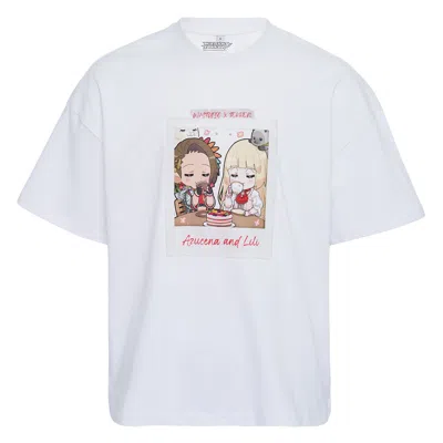 W/studio Heavy Tee White Lili Chibi