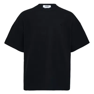 Msgm Two-colorway T-shirt In Black