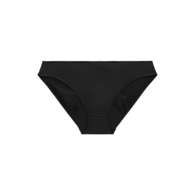 Ralph Lauren Solid Hipster Bikini Bottom In Black In Black