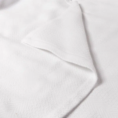 Ralph Lauren Conor Bed Blanket In Studio White In White