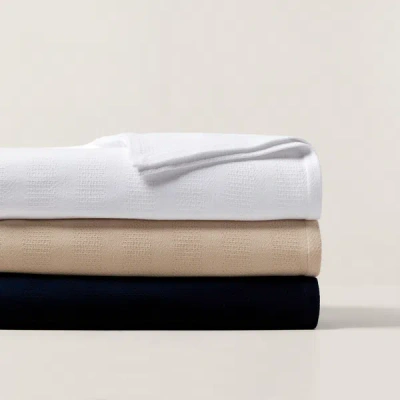 Ralph Lauren Conor Bed Blanket In Studio White In White