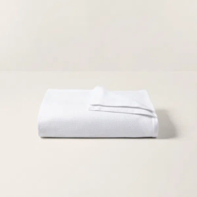 Ralph Lauren Conor Bed Blanket In Studio White In White