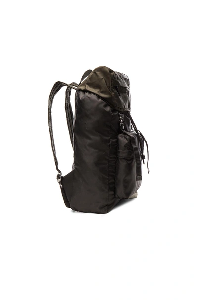 Shop Marni Backpack In Black. In Black & Military