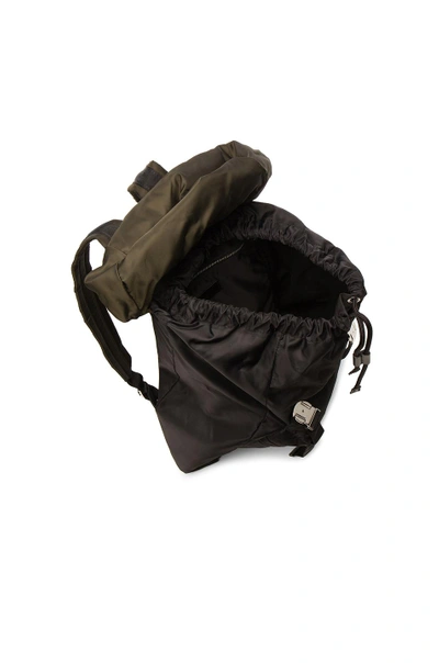 Shop Marni Backpack In Black. In Black & Military