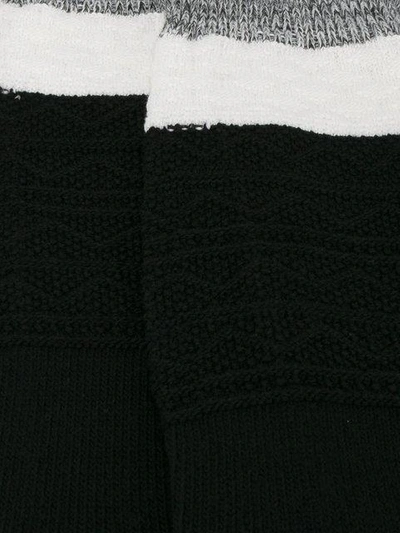 Shop N/a Socks N/a Striped Socks - Black