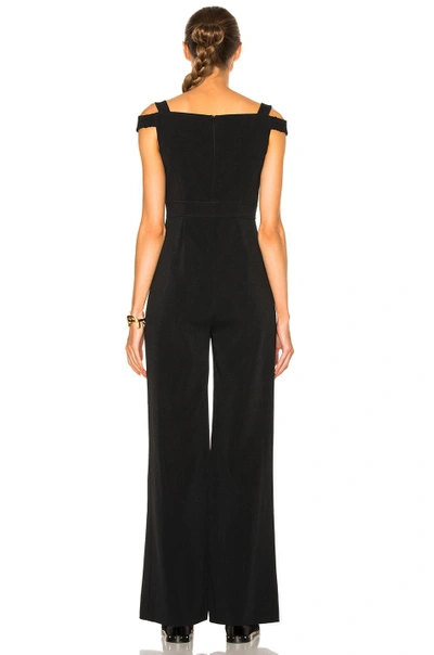 Shop Peter Pilotto Cady Embroidered Jumpsuit In Black.