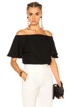 VALENTINO OFF THE SHOULDER TOP,MB3AE1T61MM