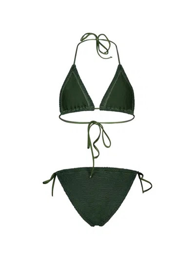 Paramidonna Ema Triangle Bikini In Green
