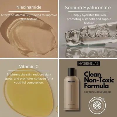 Hygienelab Fragrance-free Daily Face Wash In Neutral
