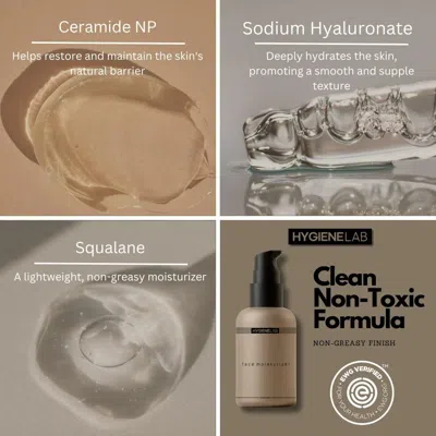 Hygienelab Fragrance-free Gentle Face Moisturizer In Neutral