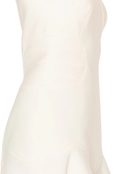 Shop Alexander Wang Fitted Tank Dress In White. In Bone