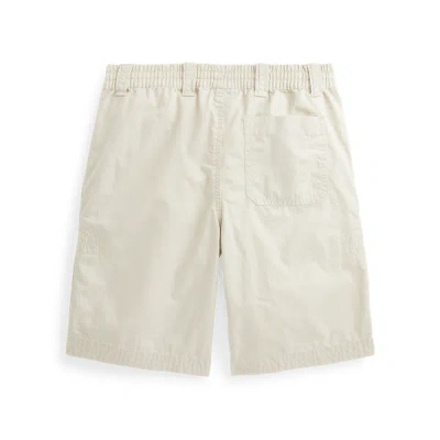 Ralph Lauren Cotton Chino Drawstring Short In Basic Sand In White