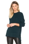 RTA ARIANNE LACE UP SWEATER