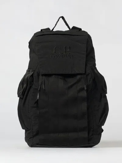 C.p. Company Cp Company Branded Backpack In Black