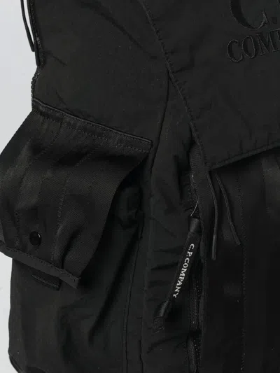 C.p. Company Cp Company Branded Backpack In Black