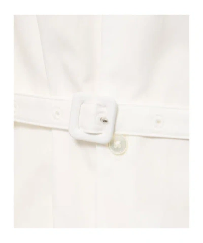 Auralee Button-down Bodysuit In White