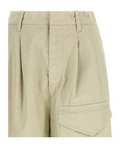 Auralee Casual Pants With Belt Loops In Brown