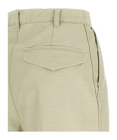 Auralee Casual Pants With Belt Loops In Brown