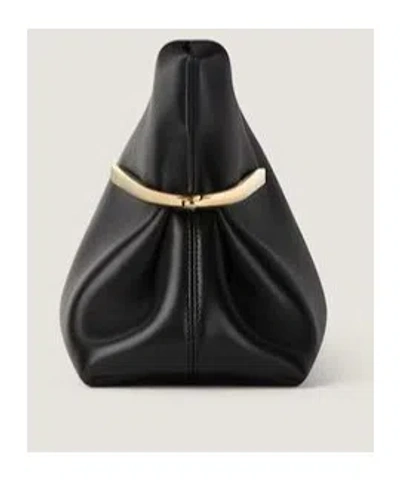 Givenchy Pinch Squeezed Horizontal Tote Bag In Nappa Leather In Black