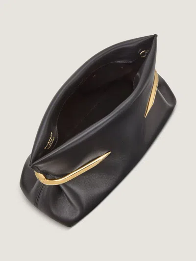 Givenchy Pinch Squeezed Horizontal Tote Bag In Nappa Leather In Black