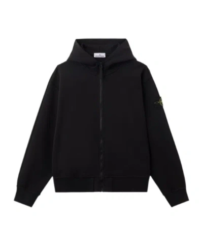 Stone Island Outerwear In Black