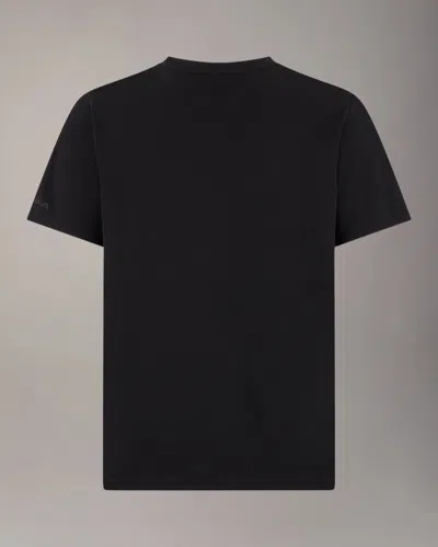 Moose Knuckles Logo-print T-shirt In Black