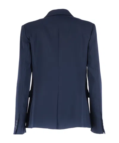 P.a.r.o.s.h Single-breasted Jacket In Blue