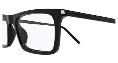 Saint Laurent Full Frame Plain Mirror In Black