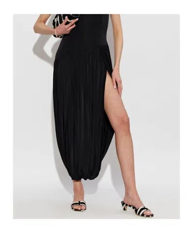 Ferragamo Sandals Open Toe Textured Finish Zebra Pattern In Black