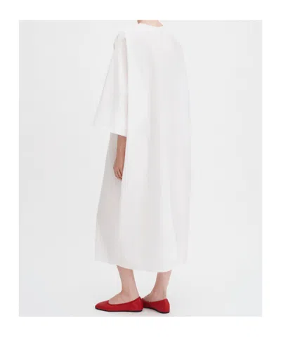 Filippa K V-neck Cotton Kaftan In White