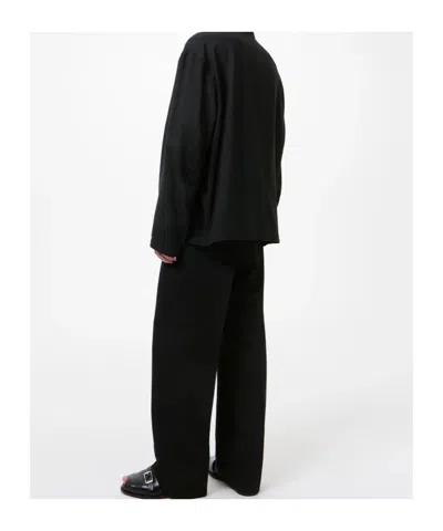 Our Legacy Evolved Jacket In Merino Wool Voile In Eclipse Black In Black