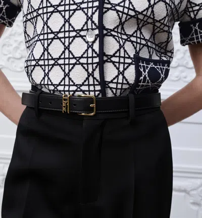 Dior D-dream Belt In Black