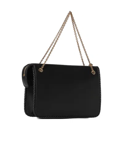Etro Chain Shoulder Bag In Black